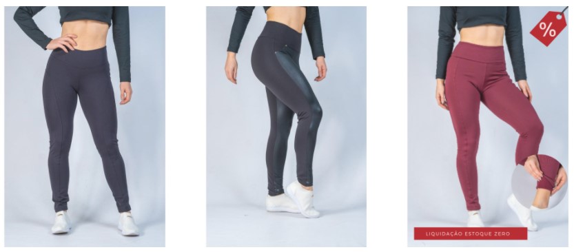 As Leggings Montaria da Cosber Store são uma tendência para a peça ser usada fora dos treinos