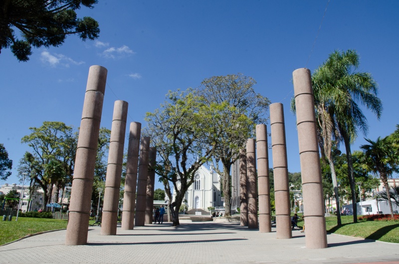 Praça da Bandeira de Flores da Cunha