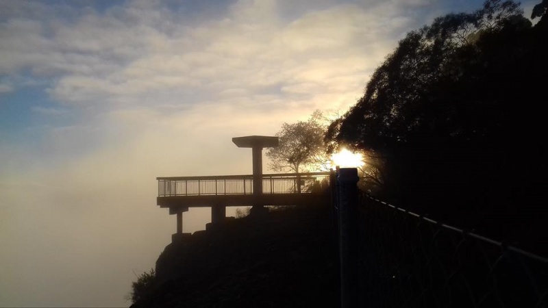 A vista do Mirante Gelain é de tirar o fôlego