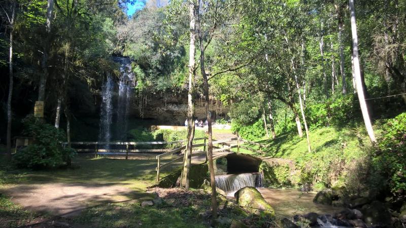 Um dos Pontos Turísticos de Otávio Rocha e o Parque da Gruta