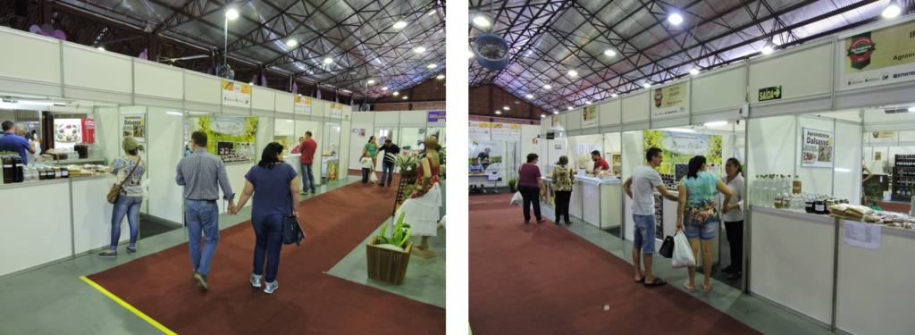 Mostra Flores de 2019 com a participação das Agroindústrias.