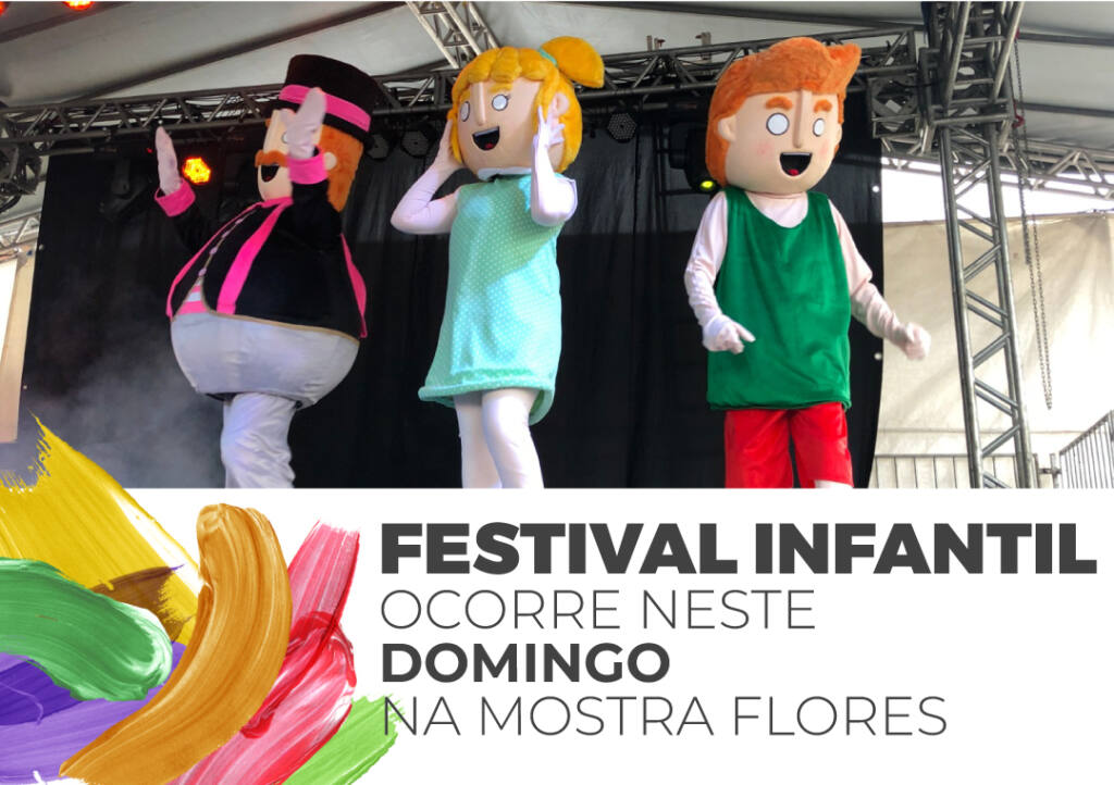 Festival Infantil ocorre neste domingo na Mostra Flores