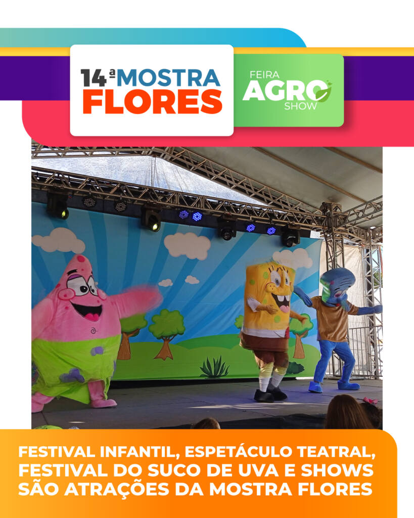 Primeiro final de semana da Mostra Flores, feira multissetorial está repleto de novidades. Entrada e estacionamento são gratuitos
