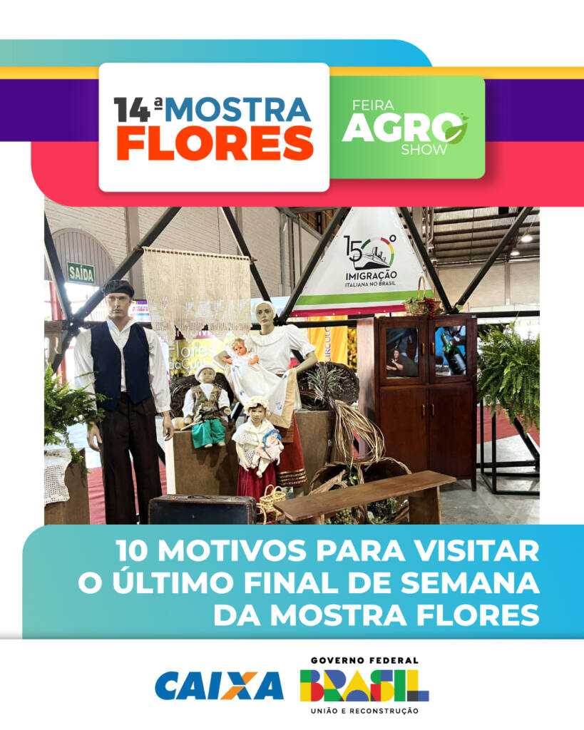 10 motivos para visitar o último final de semana da Mostra Flores