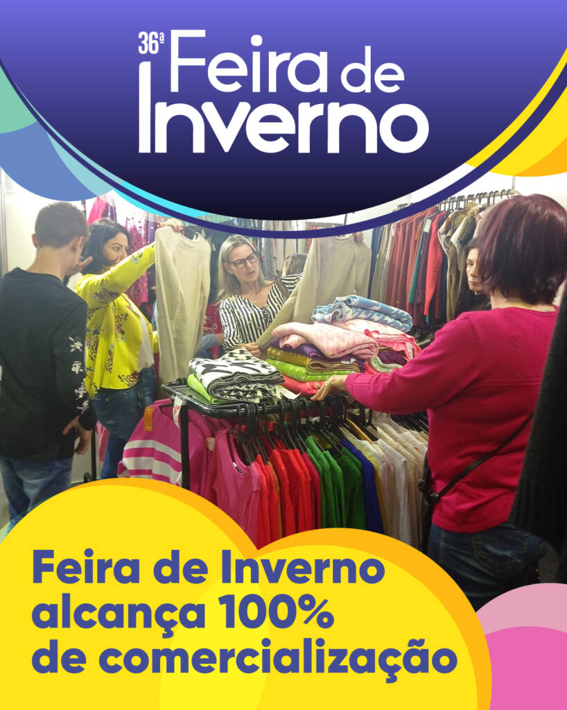 36ª Feira de Inverno alcança 100% de comercialização