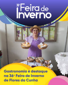 Gastronomia é destaque na 36ª Feira de Inverno de Flores da Cunha