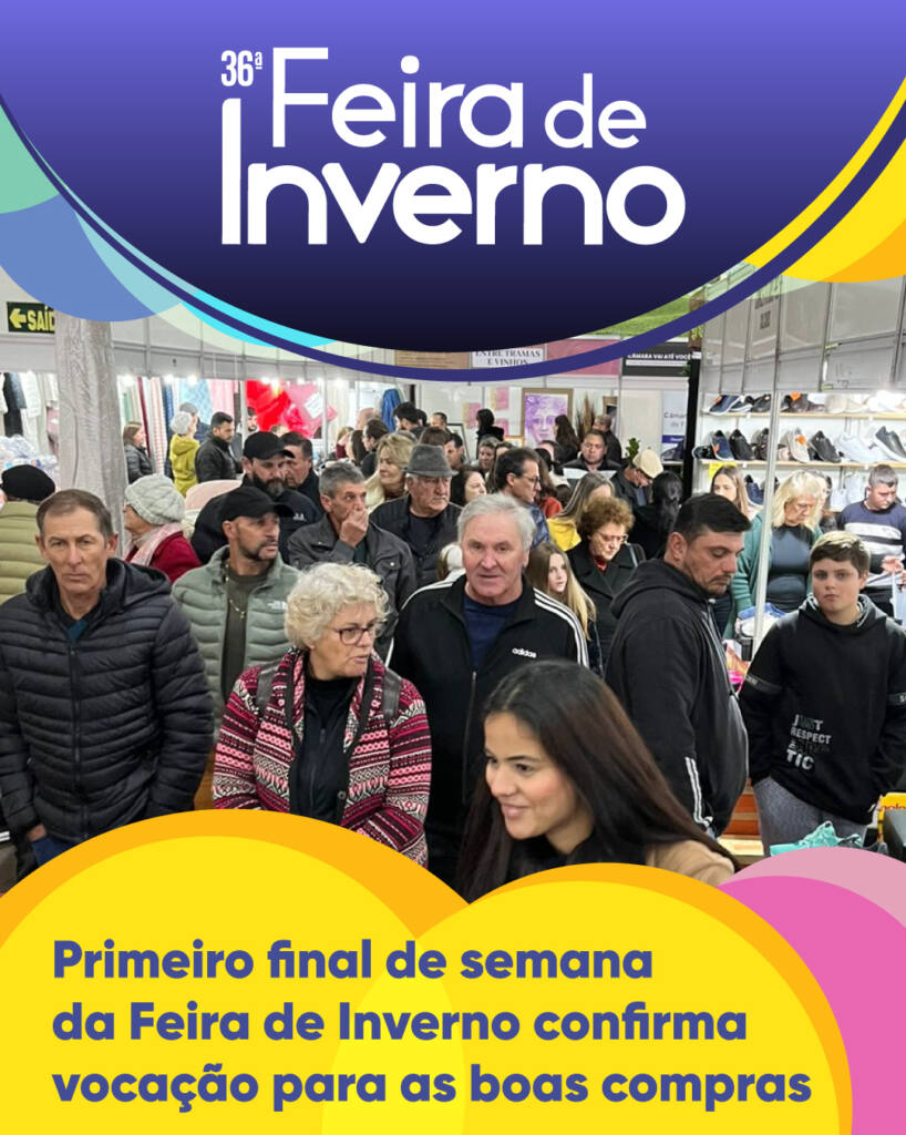 Primeiro final de semana da Feira de Inverno confirma vocação para as boas compras