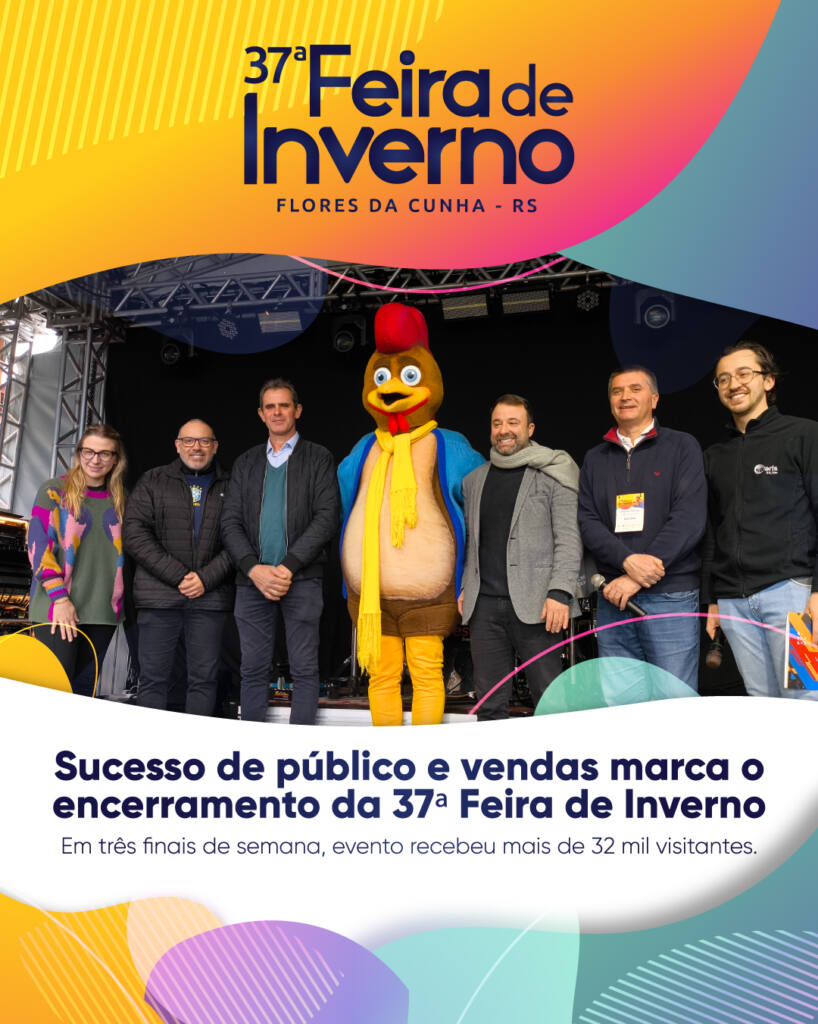 Sucesso de público e vendas marca o encerramento da 37ª Feira de Inverno